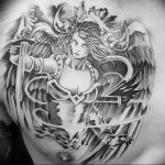 Фото тату валькирия 10.10.2018 №031 - valkyrie tattoo - tattoo-photo.ru