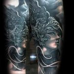 Фото тату валькирия 10.10.2018 №053 - valkyrie tattoo - tattoo-photo.ru