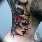 Фото тату валькирия 10.10.2018 №055 - valkyrie tattoo - tattoo-photo.ru