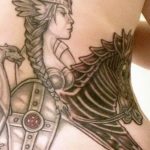 Фото тату валькирия 10.10.2018 №070 - valkyrie tattoo - tattoo-photo.ru