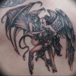 Фото тату валькирия 10.10.2018 №073 - valkyrie tattoo - tattoo-photo.ru