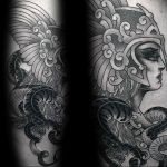 Фото тату валькирия 10.10.2018 №091 - valkyrie tattoo - tattoo-photo.ru