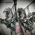 Фото тату валькирия 10.10.2018 №095 - valkyrie tattoo - tattoo-photo.ru