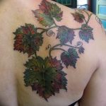 Фото тату виноград 10.10.2018 №050 - tattoo grapes - tattoo-photo.ru