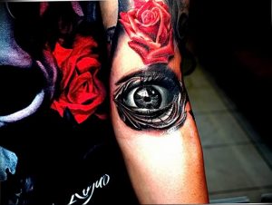 Фото тату глаз 10.10.2018 №017 - eye tattoo - tattoo-photo.ru