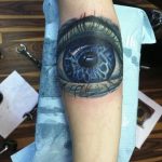 Фото тату глаз 10.10.2018 №024 - eye tattoo - tattoo-photo.ru