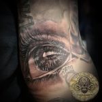 Фото тату глаз 10.10.2018 №032 - eye tattoo - tattoo-photo.ru