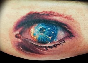 Фото тату глаз 10.10.2018 №042 - eye tattoo - tattoo-photo.ru