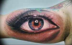Фото тату глаз 10.10.2018 №043 - eye tattoo - tattoo-photo.ru