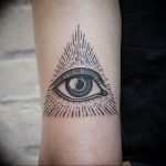 Фото тату глаз 10.10.2018 №044 - eye tattoo - tattoo-photo.ru