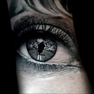 Фото тату глаз 10.10.2018 №048 - eye tattoo - tattoo-photo.ru
