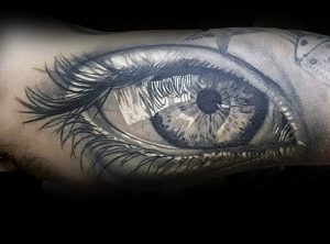 Фото тату глаз 10.10.2018 №054 - eye tattoo - tattoo-photo.ru