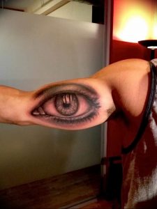 Фото тату глаз 10.10.2018 №060 - eye tattoo - tattoo-photo.ru