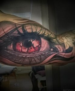 Фото тату глаз 10.10.2018 №063 - eye tattoo - tattoo-photo.ru