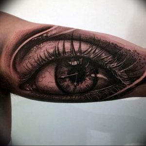 Фото тату глаз 10.10.2018 №078 - eye tattoo - tattoo-photo.ru