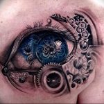 Фото тату глаз 10.10.2018 №107 - eye tattoo - tattoo-photo.ru