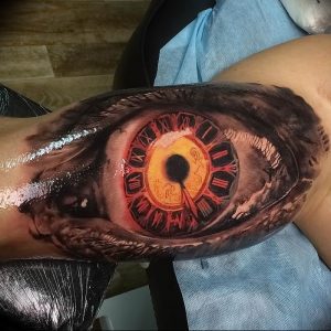 Фото тату глаз 10.10.2018 №117 - eye tattoo - tattoo-photo.ru