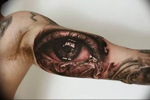 Фото тату глаз 10.10.2018 №132 - eye tattoo - tattoo-photo.ru