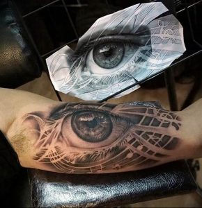 Фото тату глаз 10.10.2018 №155 - eye tattoo - tattoo-photo.ru