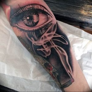 Фото тату глаз 10.10.2018 №172 - eye tattoo - tattoo-photo.ru