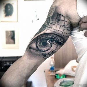 Фото тату глаз 10.10.2018 №175 - eye tattoo - tattoo-photo.ru