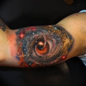 Фото тату глаз 10.10.2018 №184 - eye tattoo - tattoo-photo.ru