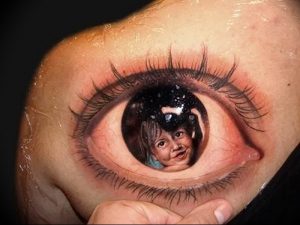 Фото тату глаз 10.10.2018 №228 - eye tattoo - tattoo-photo.ru