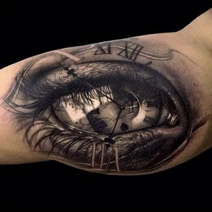 Фото тату глаз 10.10.2018 №239 - eye tattoo - tattoo-photo.ru