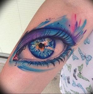 Фото тату глаз 10.10.2018 №241 - eye tattoo - tattoo-photo.ru