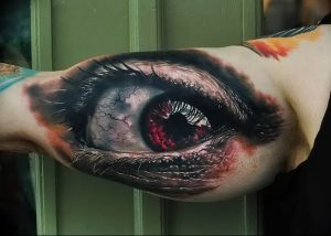 Фото тату глаз 10.10.2018 №247 - eye tattoo - tattoo-photo.ru
