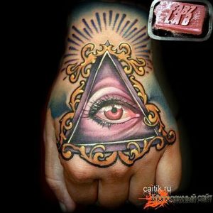 Фото тату глаз 10.10.2018 №254 - eye tattoo - tattoo-photo.ru