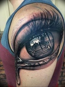 Фото тату глаз 10.10.2018 №276 - eye tattoo - tattoo-photo.ru