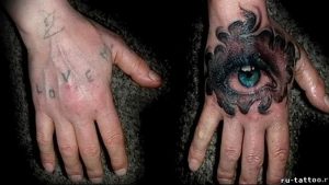 Фото тату глаз 10.10.2018 №297 - eye tattoo - tattoo-photo.ru