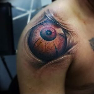 Фото тату глаз 10.10.2018 №302 - eye tattoo - tattoo-photo.ru