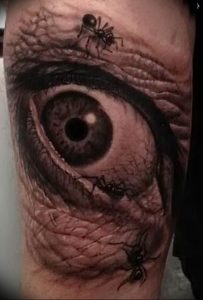 Фото тату глаз 10.10.2018 №319 - eye tattoo - tattoo-photo.ru