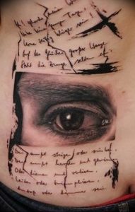 Фото тату глаз 10.10.2018 №323 - eye tattoo - tattoo-photo.ru