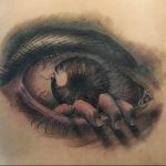 Фото тату глаз 10.10.2018 №324 - eye tattoo - tattoo-photo.ru