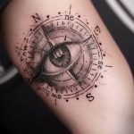 Фото тату глаз 10.10.2018 №332 - eye tattoo - tattoo-photo.ru