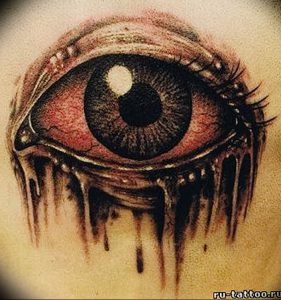 Фото тату глаз 10.10.2018 №348 - eye tattoo - tattoo-photo.ru