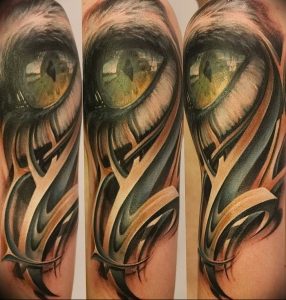 Фото тату глаз 10.10.2018 №352 - eye tattoo - tattoo-photo.ru