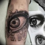 Фото тату глаз 10.10.2018 №362 - eye tattoo - tattoo-photo.ru