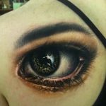 Фото тату глаз 10.10.2018 №368 - eye tattoo - tattoo-photo.ru