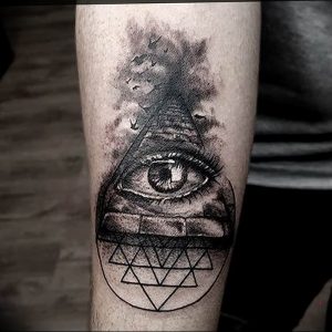 Фото тату глаз 10.10.2018 №372 - eye tattoo - tattoo-photo.ru