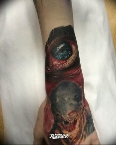 Фото тату глаз 10.10.2018 №387 - eye tattoo - tattoo-photo.ru