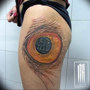Фото тату глаз 10.10.2018 №401 - eye tattoo - tattoo-photo.ru