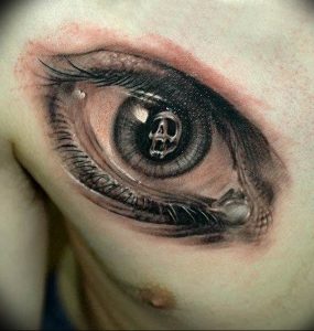 Фото тату глаз 10.10.2018 №443 - eye tattoo - tattoo-photo.ru