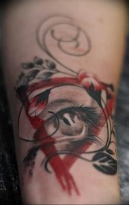 Фото тату глаз 10.10.2018 №449 - eye tattoo - tattoo-photo.ru