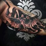 Фото тату голубь 26.10.2018 №023 - tattoo dove - tattoo-photo.ru