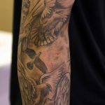 Фото тату голубь 26.10.2018 №031 - tattoo dove - tattoo-photo.ru