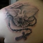 Фото тату голубь 26.10.2018 №038 - tattoo dove - tattoo-photo.ru